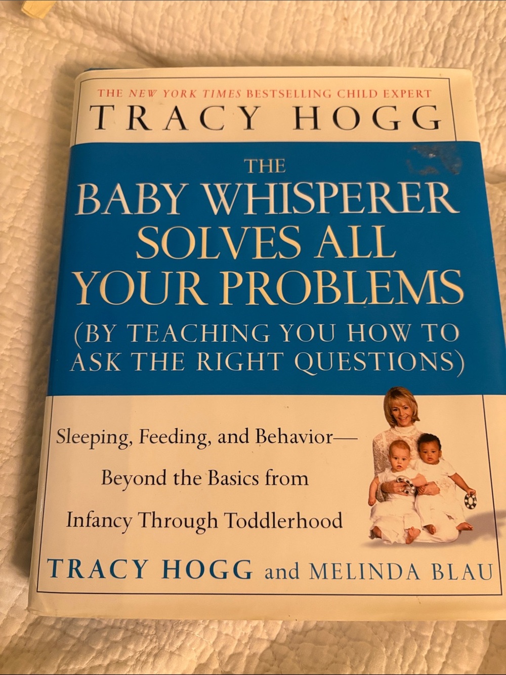 Tracy Hogg The Baby Whisperer Solves All Your Problems - Blue & White